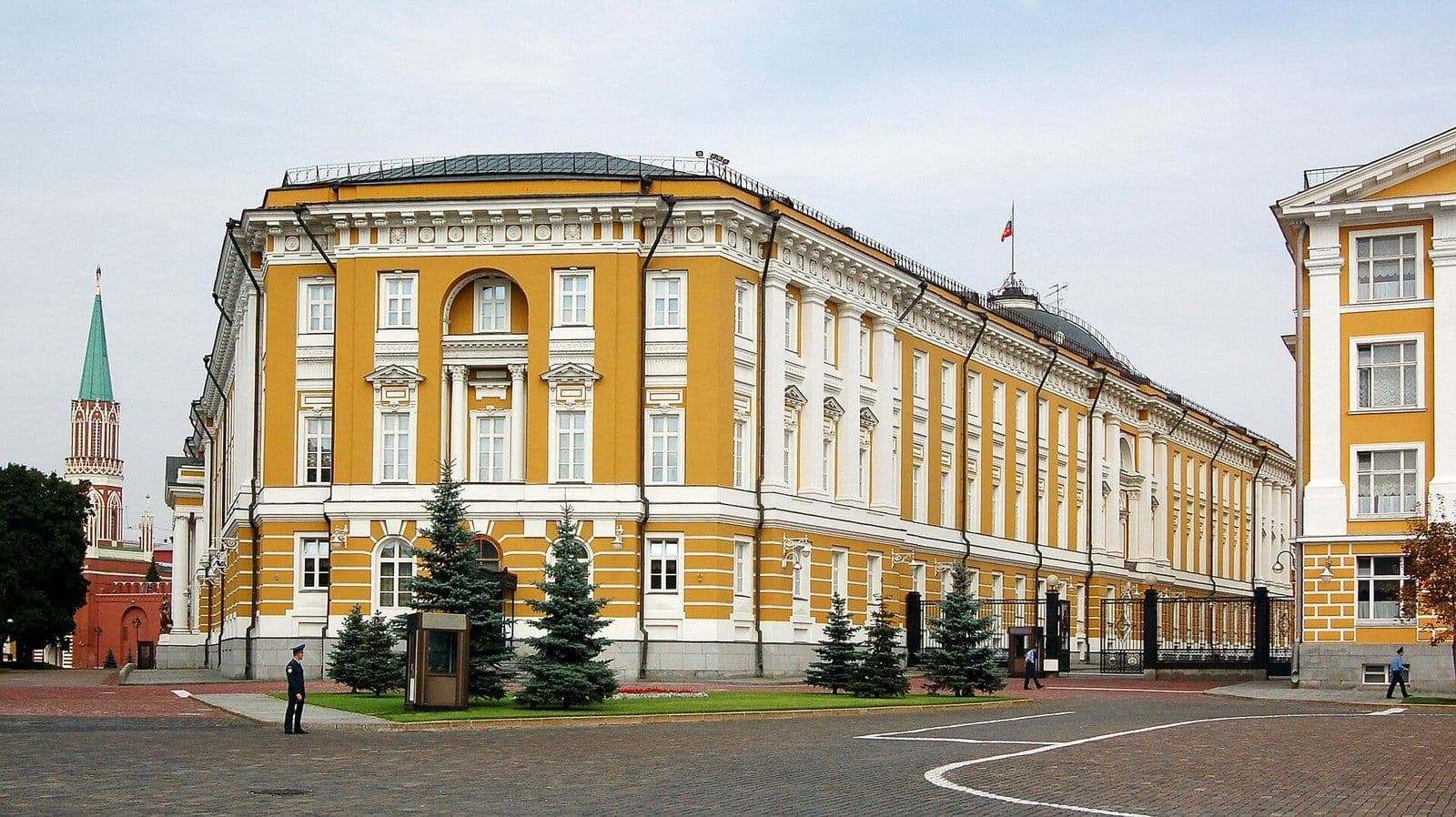 The Kremlin Senate building in Moscow